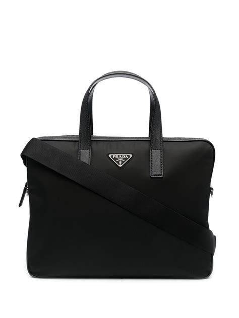 nylon prada briefcase|farfetch Prada totes.